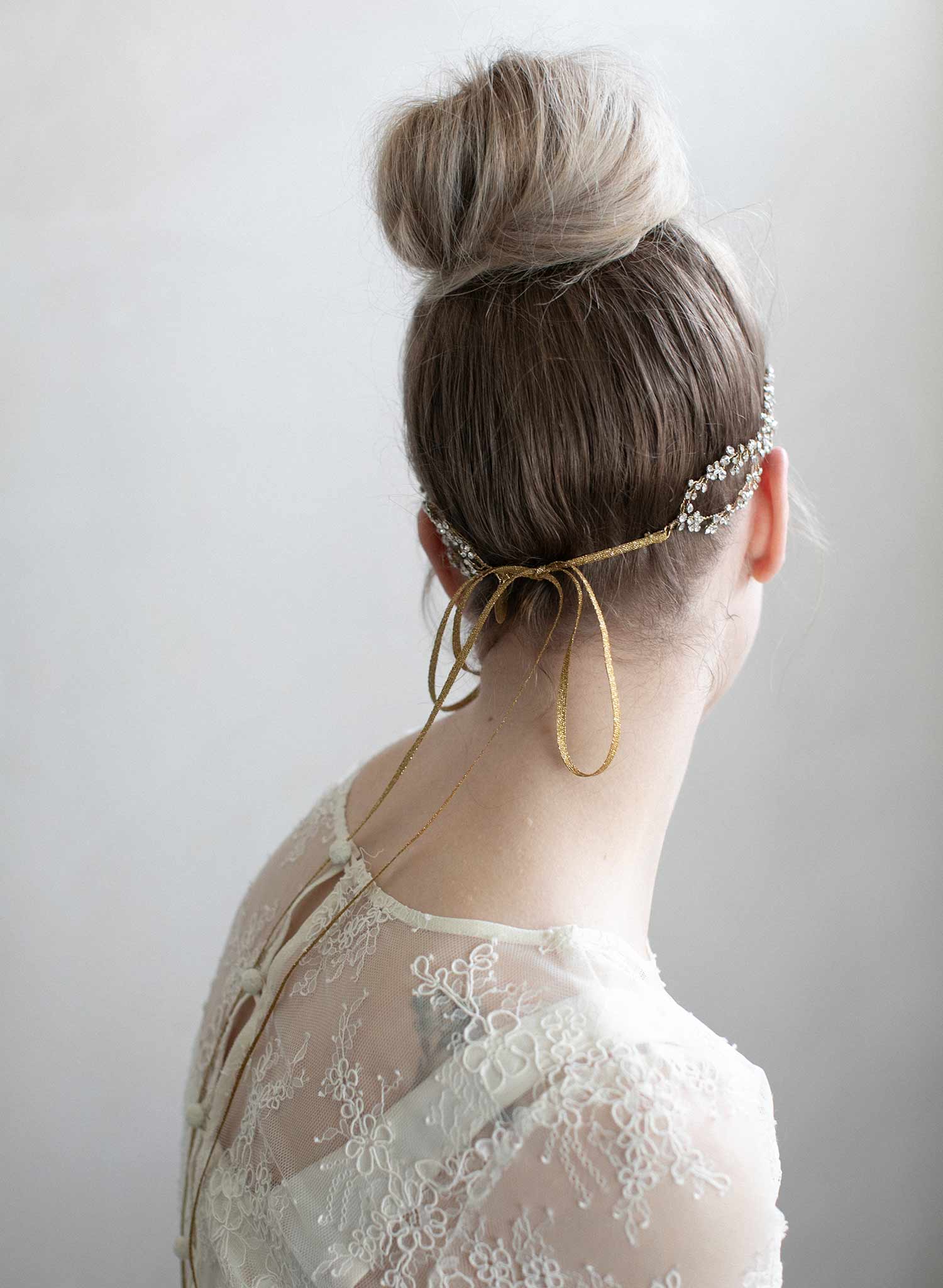 hair vine, bridal hair vine, headband, bridal headpiece, twigs and honey, crystal hair vine, bridal hair accessory