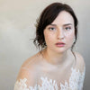 bridal earrings, earrings, bridal jewelry, jewelry, rhinestone earrings, crystal earrings, rhinestones, twigs and honey