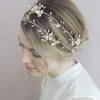 bridal hair vine, hair vine, extra long hair vine, floral hair accessory, bridal accessory, twigs and honey