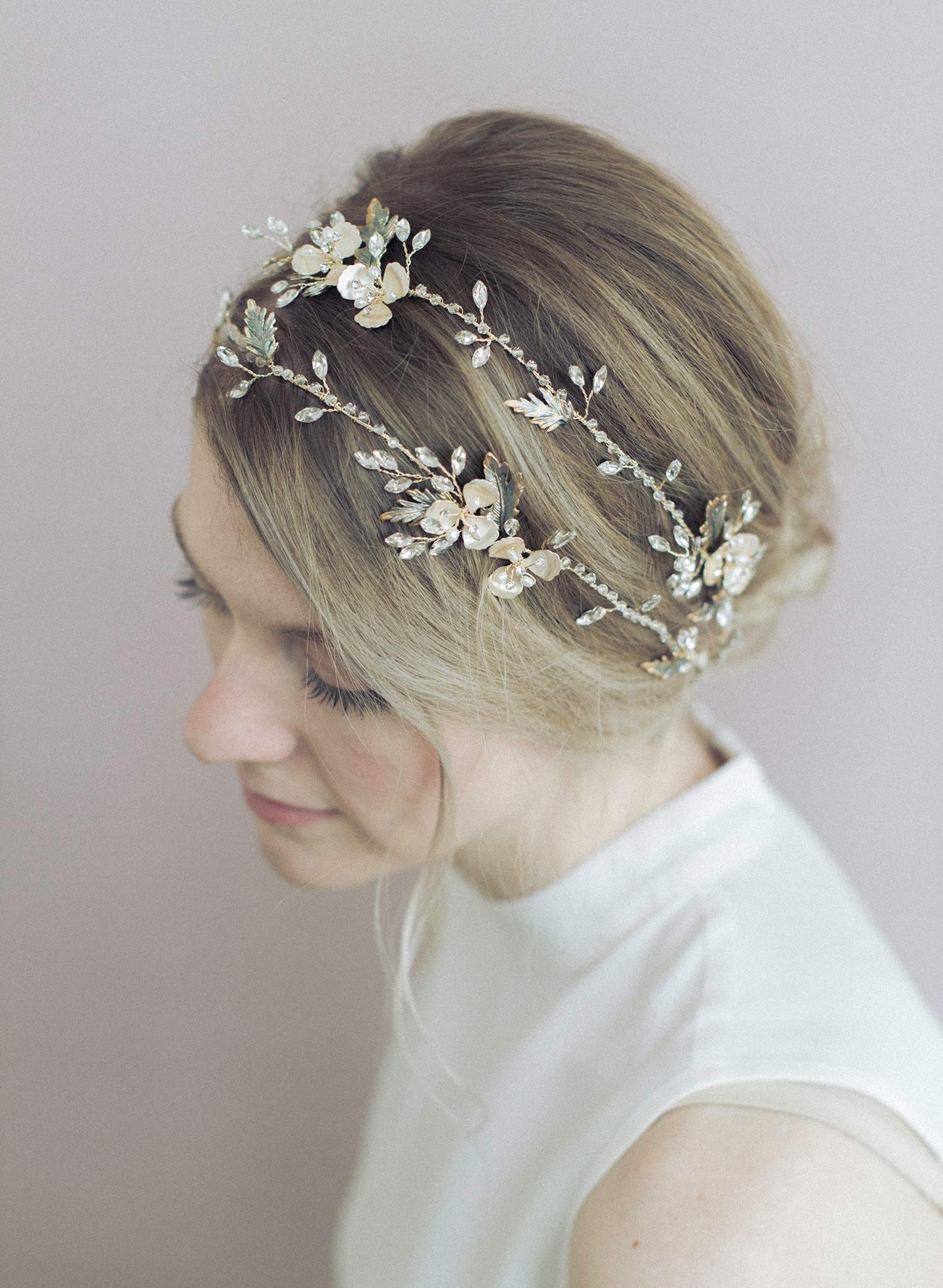 Hair vines deals for weddings vintage