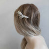 wing hair clip, bridal hair clip, crystal hair clip, crystals, bridal hair accessory, twigs and honey