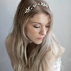 bridal headpiece, crystal bridal headpiece, crystals, bridal hair accessory, headpiece, twigsandhoney, twigs and honey