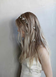 crystal hair pins, crystal pins, bridal hair pins, set of hair pins, crystals, twigs and honey, bridal hair accessories