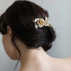 bridal headpiece, patina headpiece, crystals, twigs and honey, wedding headpiece, bridal hair accessory