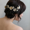bridal headpiece, patina headpiece, crystals, twigs and honey, wedding headpiece, bridal hair accessory