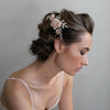 bridal hair comb, hair comb, bridal hair accessory, floral hair comb, floral bridal accessory, twigs and honey