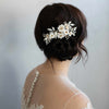 bridal hair comb, hair comb, bridal hair accessory, floral hair comb, floral bridal accessory, twigs and honey