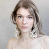 Decadent blossom chandelier earrings - Style #949