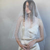 pearl veil, bridal veil, wedding veil, pearl wedding veil, fingertip veil, ivory veil, twigs and honey