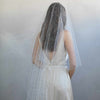 pearl veil, bridal veil, wedding veil, pearl wedding veil, fingertip veil, ivory veil, twigs and honey