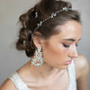 bridal earrings, bridal jewelry, crystal bridal earrings, twigsandhoney, bridal jewelry, wedding jewelry