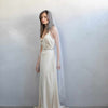 bridal veils, pearl and sequin veil, pearl veil, twigs and honey, wedding veil