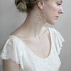 Breathless pearl spray earrings - Style #979