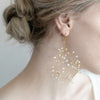 Breathless pearl spray earrings - Style #979