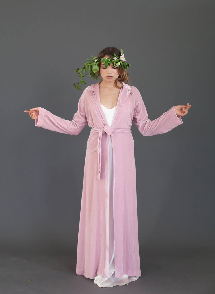 Foliosa - Velvet robe - Style # 2101