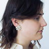 Regal opal starburst earrings - Style #9032