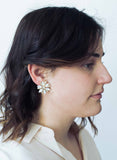 Regal opal starburst earrings - Style #9032