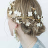 Hydrangea and pearl hair vine - Style #9035