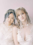 layering bridal floral hair vine by twigs & honey