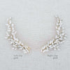 Crystal dove wing hairclip - Style #916