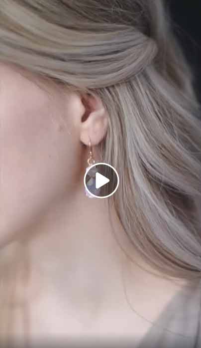 Swarovski drop earrings CARLA